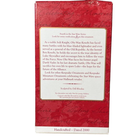 Hallmark ornament—Star Wars—- -Obi-Wan Kenobi - Picture 3 of 12